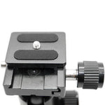 RUBY 005H Aluminium Magnesium Alloy Tripod Ball Head with Quick Release Plate Adapter, Aluminium
