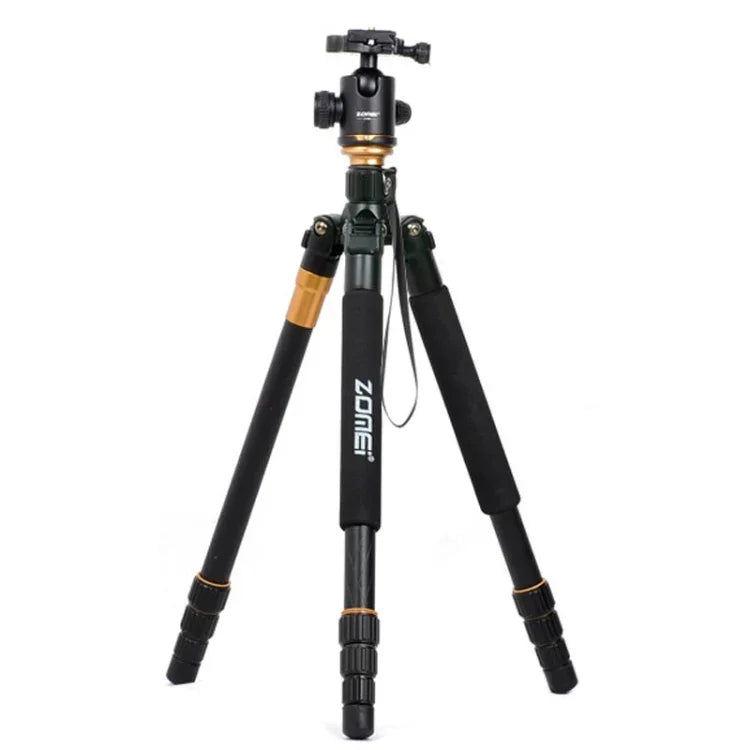 ZOMEI Z688 Portable Professional Travel Magnesium Alloy Material Tripod Monopod with Ball Head for Digital Camera, Z688