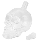 Crystal Glass Skull Bottle for Vodka & Whiskey & Beer Liqueur & Red Wine & Other Beverage, 350ML