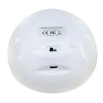 USB Air Humidifier with Mini Red Indicator and Vapour Amount Regulating Switch (White + Green), USB Air Humidifier