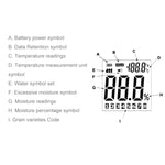 BENETECH GM640 High Quality Digital Grain Moisture Meter with LCD Display