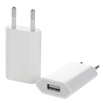 5V / 1A (US Plug) USB Charger Adapter For  iPhone, Galaxy, Huawei, Xiaomi, LG, HTC and Other Smart Phones, Rechargeable Devices, UK Plug, EU Plug