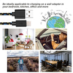 1m Nylon Netting USB Data Transfer Charging Cable For iPhone, iPad, Compatible with up to iOS 15.5