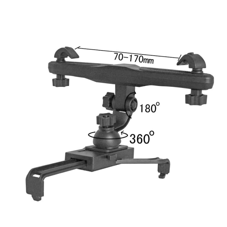 For iPad Air / New iPad  / iPad 4 / iPad mini 1 / 2 / 3  / P3200 / T3100 / P5200 / 7-10 inch Tablet PC, Back Car Seat Holder