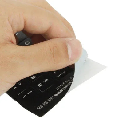 Italian Learning Keyboard Layout Sticker for Laptop / Desktop Computer Keyboard, Italian