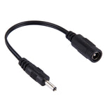 5.5 x 2.1mm DC Female to 3.5 x 1.35mm DC Male Power Connector Cable for Laptop Adapter, Length: 15cm, 3.5 x 1.35mm Male