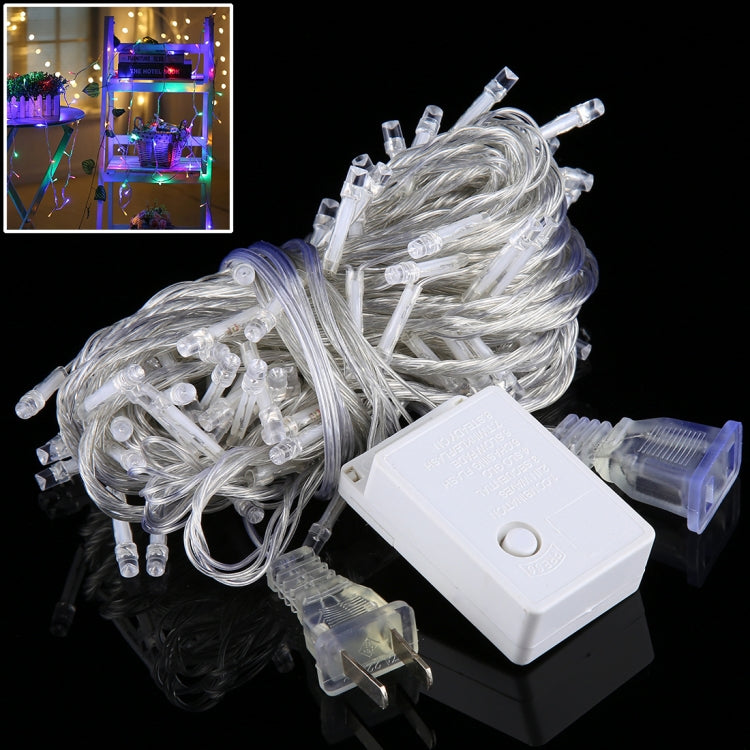 100 LEDs with End Joint & 8 Display Modes Controller for Christmas Party, AC 110V, US Plug, 100 LEDs AC 110V(Blue Light), 100 LEDs AC 110V(Green Light), 100 LEDs AC 110V(Colorful Light), 100 LEDs AC 110V(White Light), 100 LEDs AC 110V(Red Light)       ...