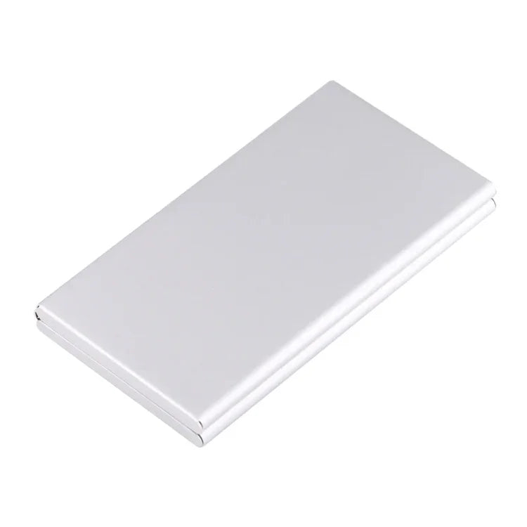 16 in 1 Memory Card Protective Case Box for 16 TF Cards, 8 TF + 8 TF Silver