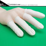 50pcs/bag Latex Anti-static Finger Cot, 2x6cm