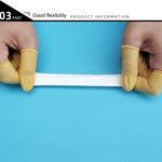 50pcs/bag Latex Anti-static Finger Cot, 2x6cm