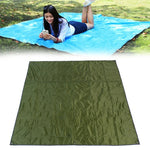 Waterproof Oxford Cloth 420D Oxford Material Camping Picnic Beach Tent Roof Tarp (Size: 215x215cm), 215x215cm Amry Green, 215x215cm Grey, 215x215cm Blue, 215x215cm Orange