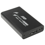 6gb/s mSATA Solid State Disk SSD to USB 3.0 Hard Disk Case