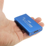6gb/s mSATA Solid State Disk SSD to USB 3.0 Hard Disk Case