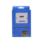 Mini HDMI to VGA Audio Converter, Mini HDMI to VGA