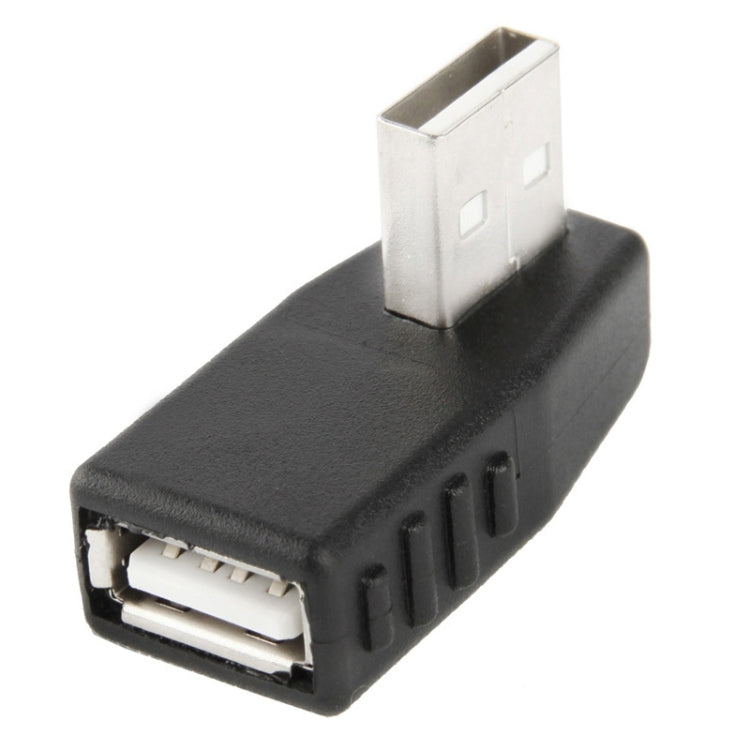 USB 2.0 AM to AF Adapter with 90 Degree Angle, Support OTG Function, 90 Degree Lelf Angled, 90 Degree Right Angled
