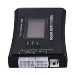 Digital LCD Display PC Computer 20/24 Pin Power Supply Tester Checker Power Measuring Diagnostic Tester Tool, ATX Connector with LCD