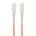 SC-SC Single-Core Multi Mode Fiber Optic Jumper,Length: 3m, Single-Core Multi Mode