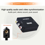VK-126 Mini HD HDMI to AV/CVBS Video Converter Adapter, HDMI to AV/CVBS