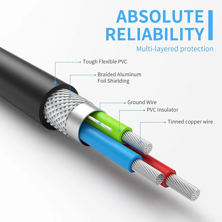 USB 2.0 Male to 2 Micro USB Male Cable, Length: About 30cm, USB 2.0 AM  to 2 Micro USB