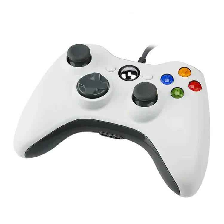 USB 2.0 Wired Controller Gamepad for XBOX 360, Plug and Play, Cable Length: 2.5m, For XBOX 360, For XBOX 360 (Black)
