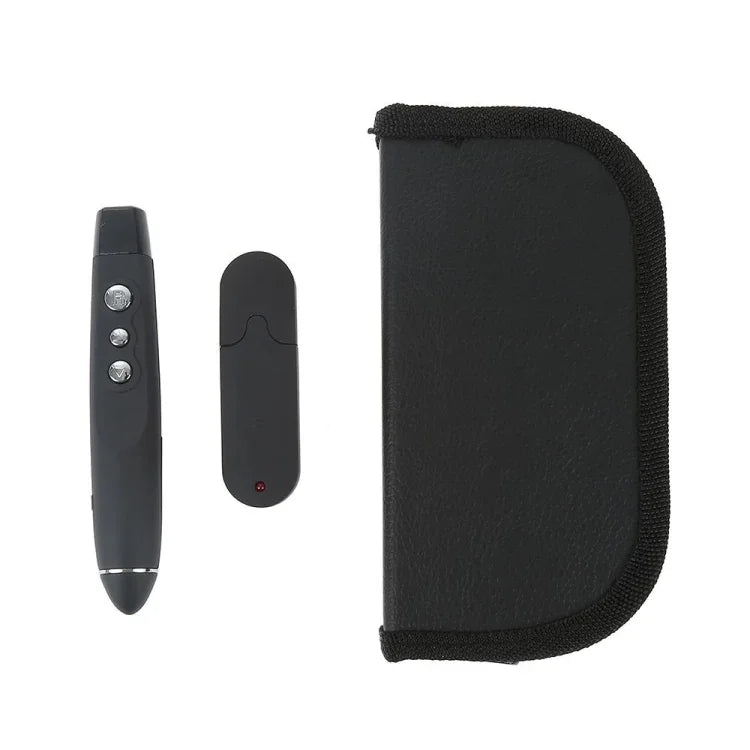 PP-1000 Multimedia Presentation Remote PowerPoint Clicker 2.4GHz RF Laser Pointer with USB Receiver