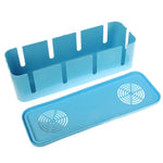 Electric Power Wire Cable Winder Socket Storage Organizer Box, Size: 265 x 88 x 75mm, Cable Winder Socket Organizer