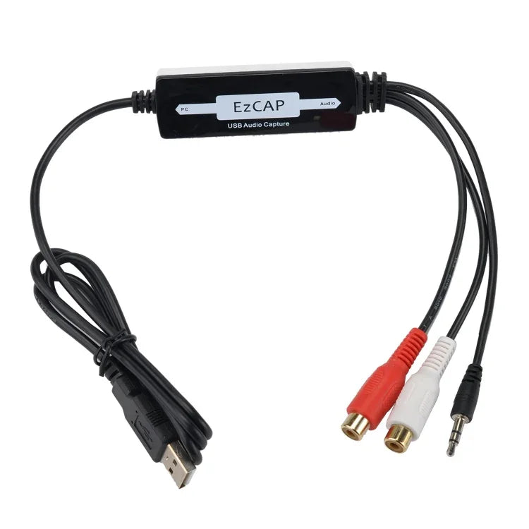 إزكاب216 USB لالتقاط الصوت، تنسيق التسجيل: Wave / MP3