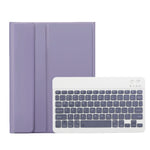 For iPad 11 2025 / 10th Gen 10.9 2022 A10B Lambskin Texture Ultra-thin Bluetooth Keyboard Leather Tablet Case with Pen Slot, A10B