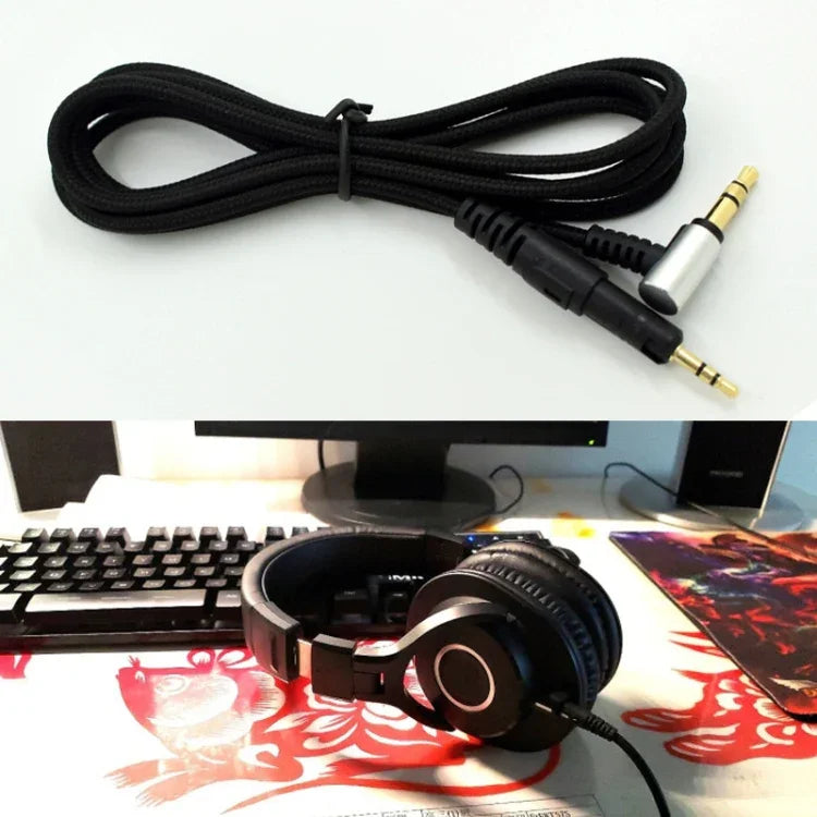 ZS0091 Standard Version Headphone Audio Cable for Audio-technica ATH-M50X M40X