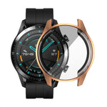 For Huawei GT2 46MM Plating TPU All-inclusive Protective Shell