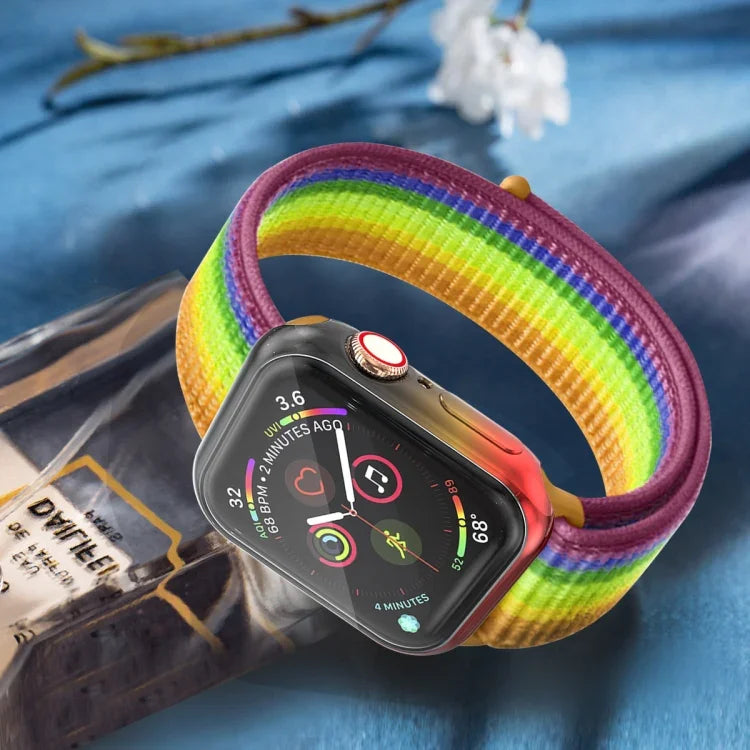 For Apple Watch Series 4/5/6 & Watch SE 1/2/3 40mm Gradient All-inclusive TPU Protective Case, For Apple Watch Series 5 & 4 40mm