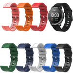 Suitable For Xiaomi Haylou Solar Watch Silicone Strap Length: 21cm, black, white, mazarine, blue, green, orange, red, pink