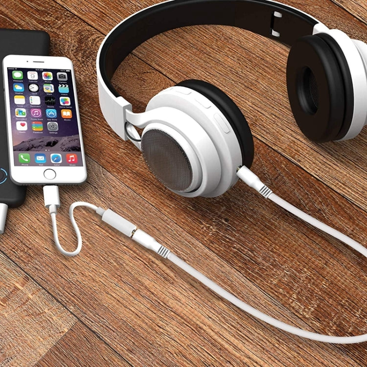 Zs-kl21836 2 PCS 8 Pin to 3.5mm Earphone Adapter Audio Adapter, Support All iOS System