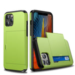For iPhone 12 Pro Max 6.7 Shockproof Rugged Armor Protective Case with Card Slot, For iPhone 12 Pro Max