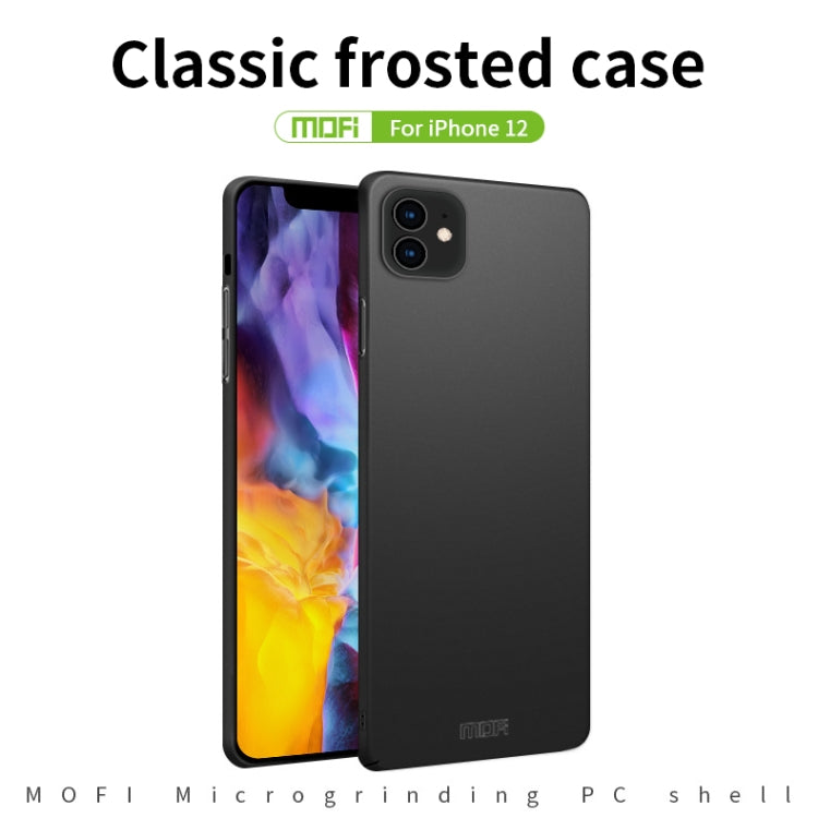MOFI Frosted PC Ultra-thin Hard Case, For iPhone 12 mini, For iPhone 12 Pro Max, For iPhone 12 / 12 Pro