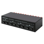 2-in 4-out Power Amplifier Speaker Switcher Splitter Comparator 300W Per Channel Without Loss Of Sound Quality, B048