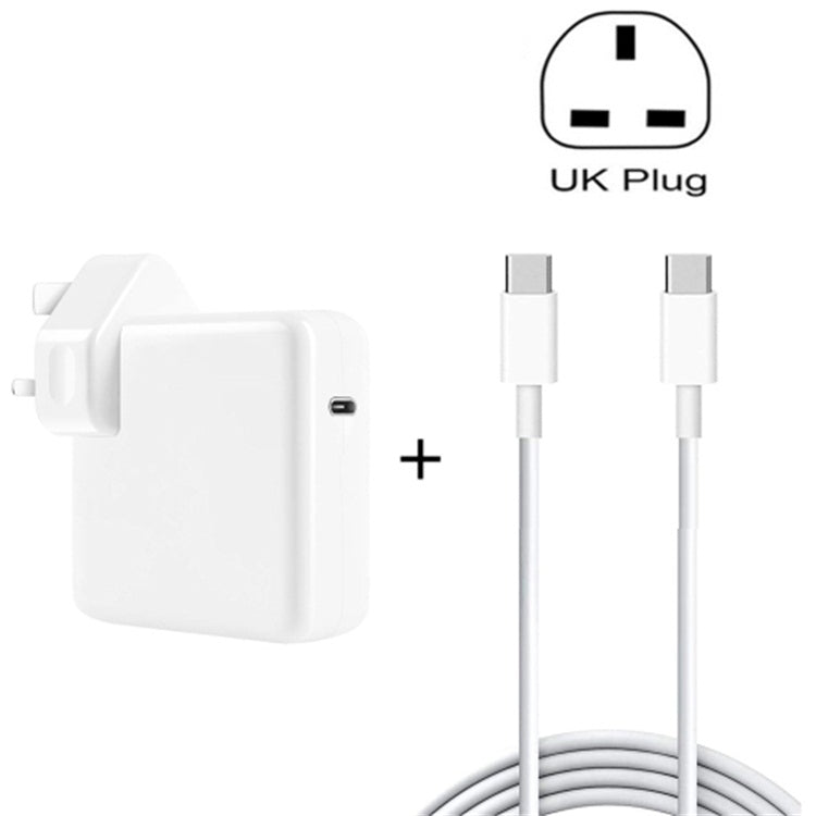 30W USB-C / Type-C Laptop Portable Power Adapter with 1.8m USB-C / Type-C to USB-C / Type-C Charging Cable,, 30W US Plug, 30W EU Plug, 30W UK Plug, 30W AU Plug