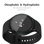 For Samsung Galaxy Watch4 44mm ENKAY Hat-Prince Crystal Screen Protector Anti-scratch Watch Film, 1 PCS, 2 PCS