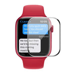 ENKAY Hat-Prince 3D Full Coverage Soft PC Edge + PMMA HD Screen Protector Film For Apple Watch Series 9 / 8 / 7 45mm, 1 PCS, 2 PCS, 5 PCS, 10 PCS