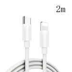 PD20W USB-C / Type-C to 8 Pin PD Fast Charging Sync Data Cable for iPhone 13 / 12 Series, 1m, 1.5m, 2m