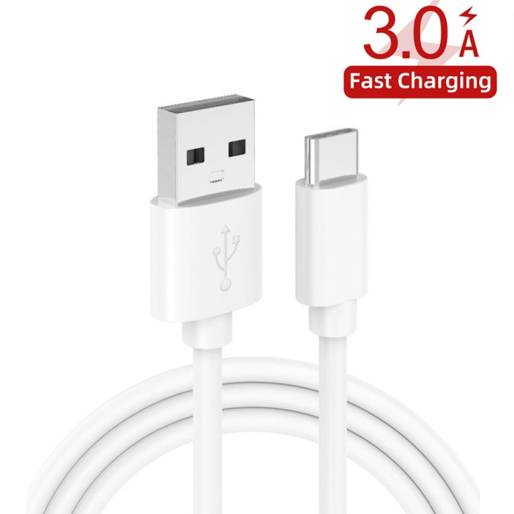 CS-20W Mini Portable PD3.0 + QC3.0 Dual Ports Fast Charger with 3A USB to Type-C Data Cable, Charger + USB to Type-C Cable
