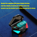 TWS-Y04 Bluetooth 5.0 TWS Binaural True Stereo Touch Control Gaming Earphone with LED Charging Case