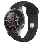 Monochrome Silicone Strap for Apply Samsung Galaxy Watch Active 22mm