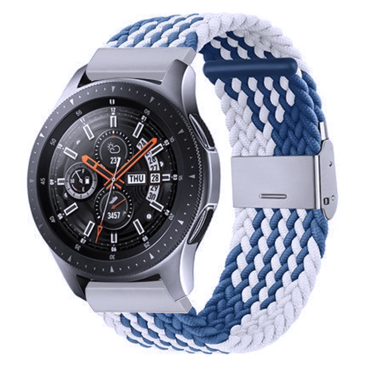 Nylon Braided Metal Buckle Strap for Galaxy Watch 4 20mm, 20mm