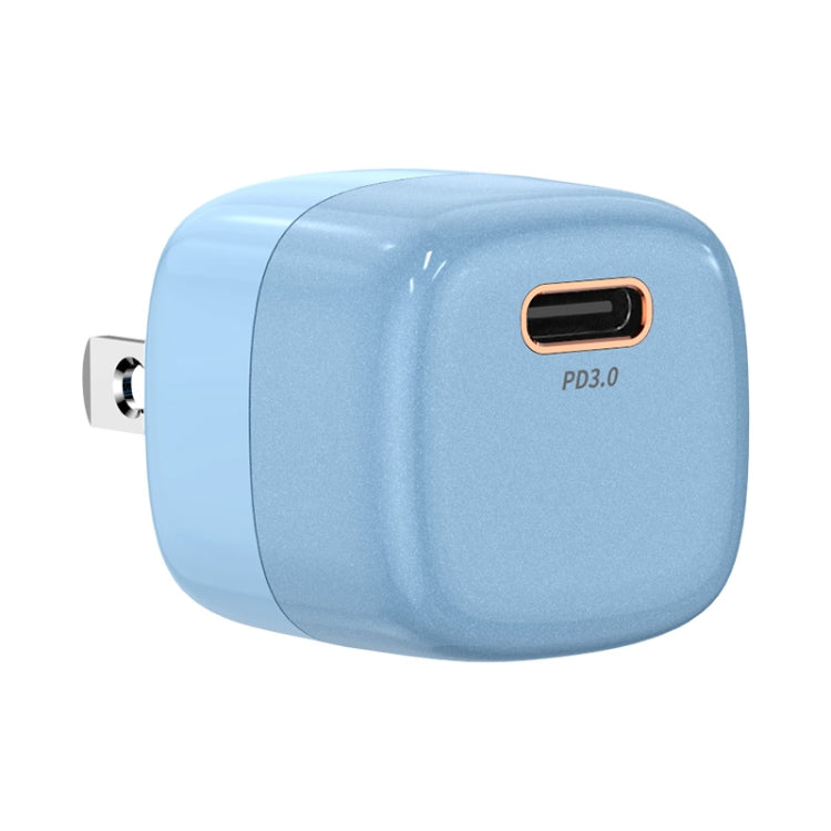 ENKAY APQ-011 Mini PD 20W USB-C / Type-C Port Fast Charger, US Plug