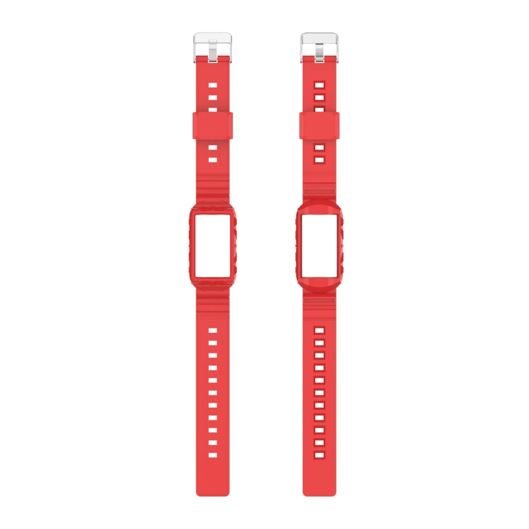 Silicone One Body Armor Watch Strap, For Fitbit Charge 5, For Fitbit Charge 4, For Fitbit Charge 4 SE, For Fitbit Charge 3 SE, For Fitbit Charge 3