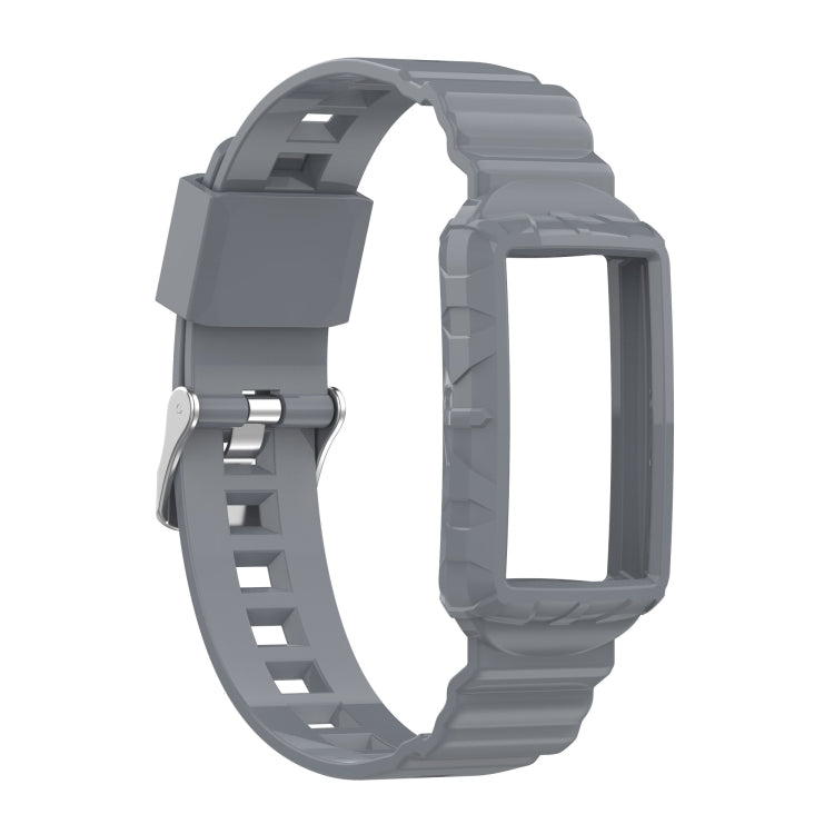 Silicone One Body Armor Watch Strap, For Fitbit Charge 5, For Fitbit Charge 4, For Fitbit Charge 4 SE, For Fitbit Charge 3 SE, For Fitbit Charge 3