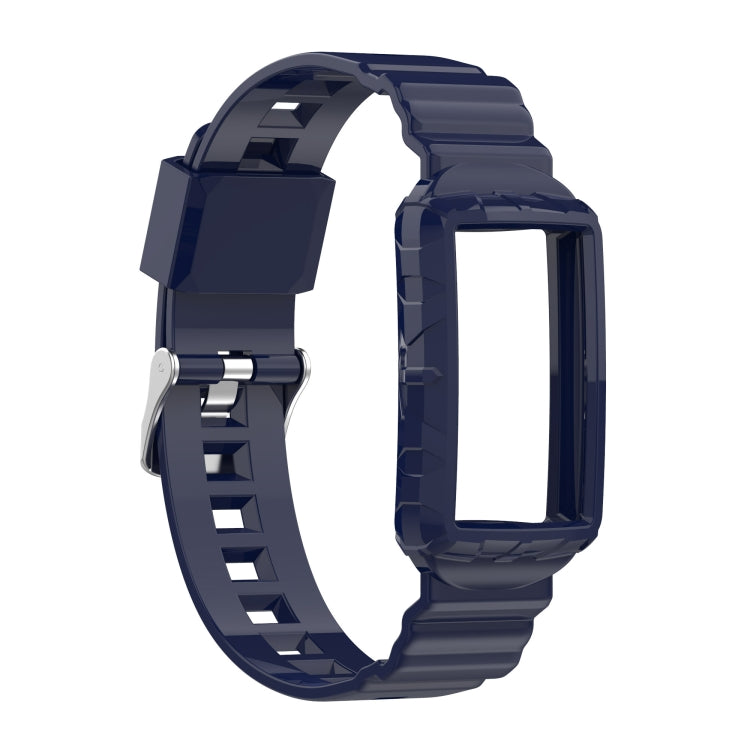 Silicone One Body Armor Watch Strap, For Fitbit Charge 5, For Fitbit Charge 4, For Fitbit Charge 4 SE, For Fitbit Charge 3 SE, For Fitbit Charge 3