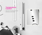 K-SKIN Portable Rechargeable Hair Straightener Curler Ceramic Iron Styling Tool Cordless Adjustable Temperature Fast Heat