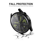 For Huawei Watch GT 3 46mm ENKAY Matte PC Frame + Tempered Glass Protector Case
